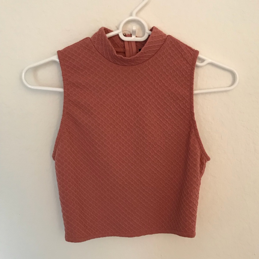 Forever 21 Turtle Neck Crop Top